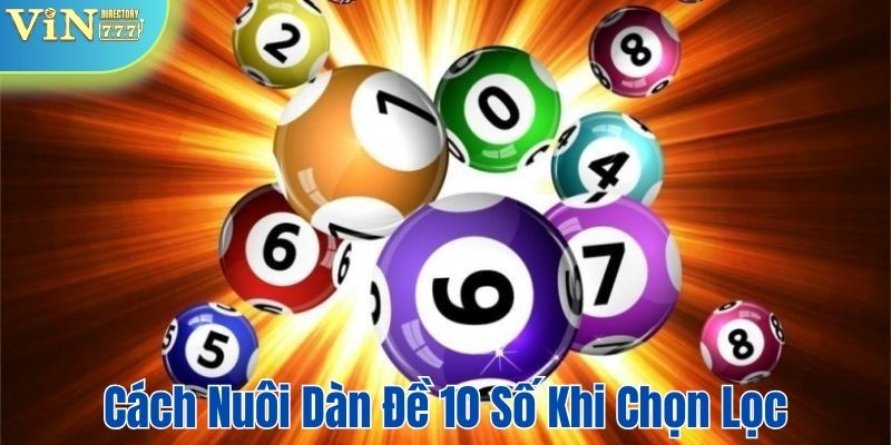 Cách nuôi khi chọn lọc các con số được đưa ra