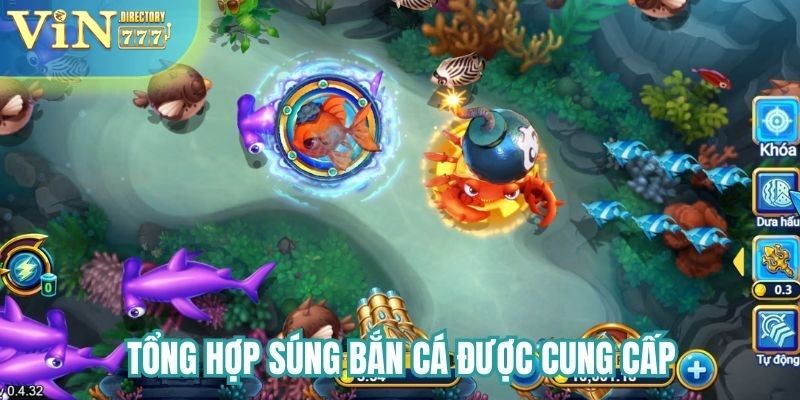Vũ khí săn cá được cung cấp